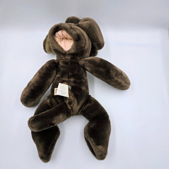 Vintage 1981 Wrinkles Dog Hand Puppet 18” Plush The Heritage Collection Ganz - Picture 9 of 12